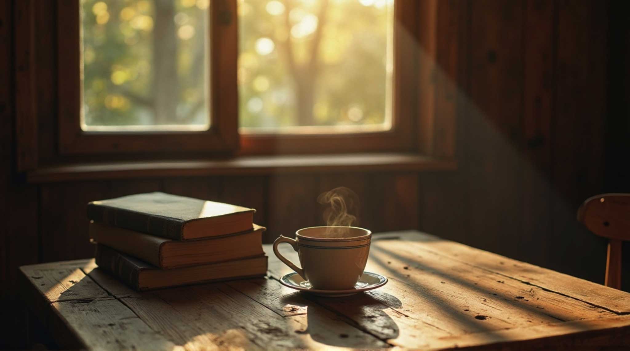 Books&coffeeontable_DARKER-shutterstock_2679497553